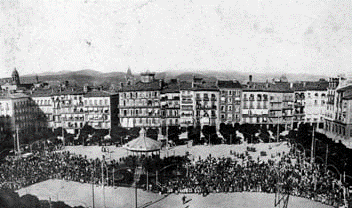 Espectáculo Plaza del Castillo